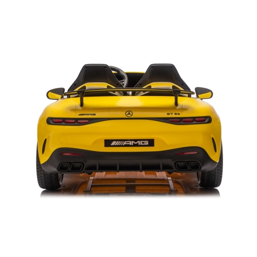 Auto Na Akumulator dla dzieci Mercedes Benz GT63 AMG Żółty DK-GT63